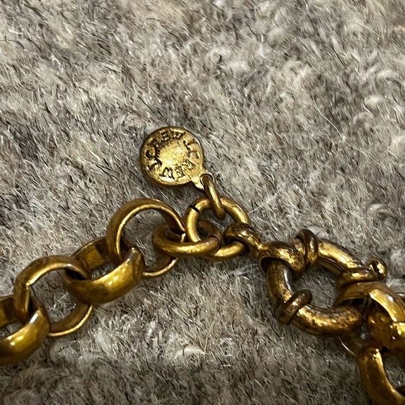 JCREW brushed gold necklace with tassels - Picture 9 of 9